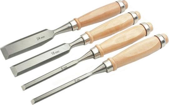 Actual product image Mannesmann Chisel set 4pcs. brothers 60 (6 mm)