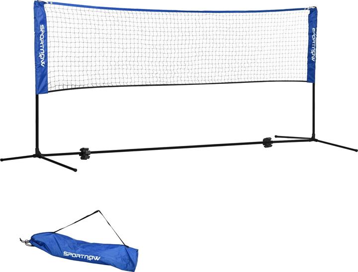 SportNow Badmintonnetz mit Transporttasche