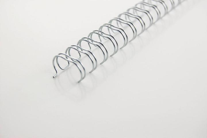Actual product image GBC Binding wire 14mm, 34 rings, silver, 100 pcs.