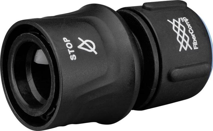 Image du produit Fiskars SZYBKOZŁĄCZE ZE STOPEM 1/2" - 5/8" FIBERCOMP (Arrêt d'eau, 13 mm)