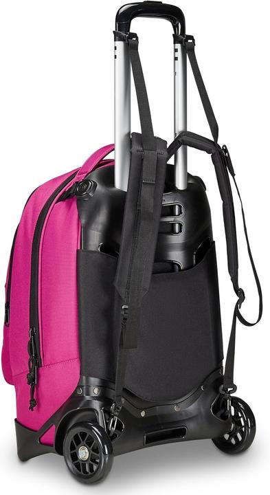 Actual product image Invicta School Trolley with Removable Backpack, PC Compartment, and Organizer (37 l)