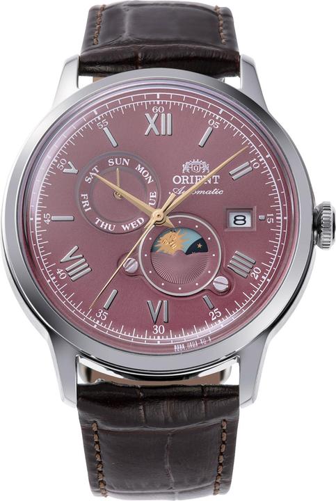 Produktbild Orient Classic Bambino Sun & Moon - RA-AK0807R (Analoguhr, 41 mm)