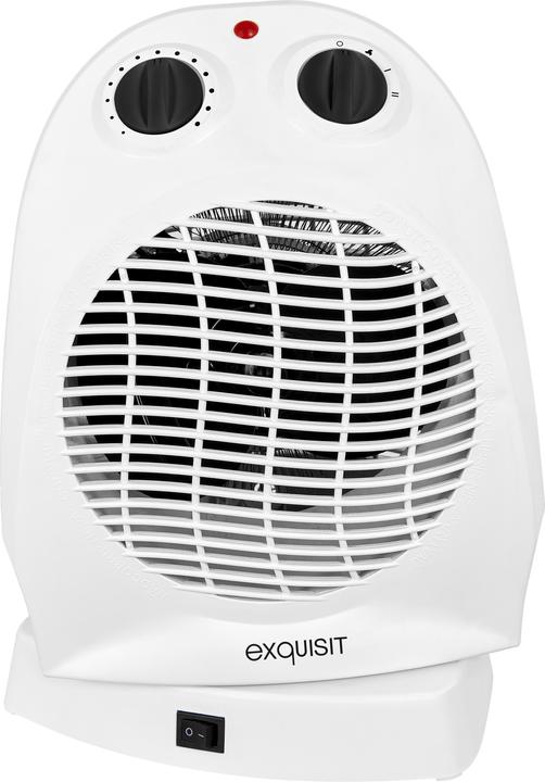 Image du produit GGV Chauffage ventilé HL 32027 we 2 niveaux de chaleur (1000/2000 watts) réglage froid (mode (2000 W)