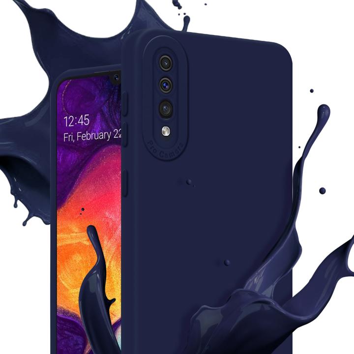 Produktbild Cadorabo Hülle für Samsung Galaxy A50 4G / A50s / A30s im TPU Fluid LM162 Style (Samsung Galaxy A30s, Samsung Galaxy A50s)