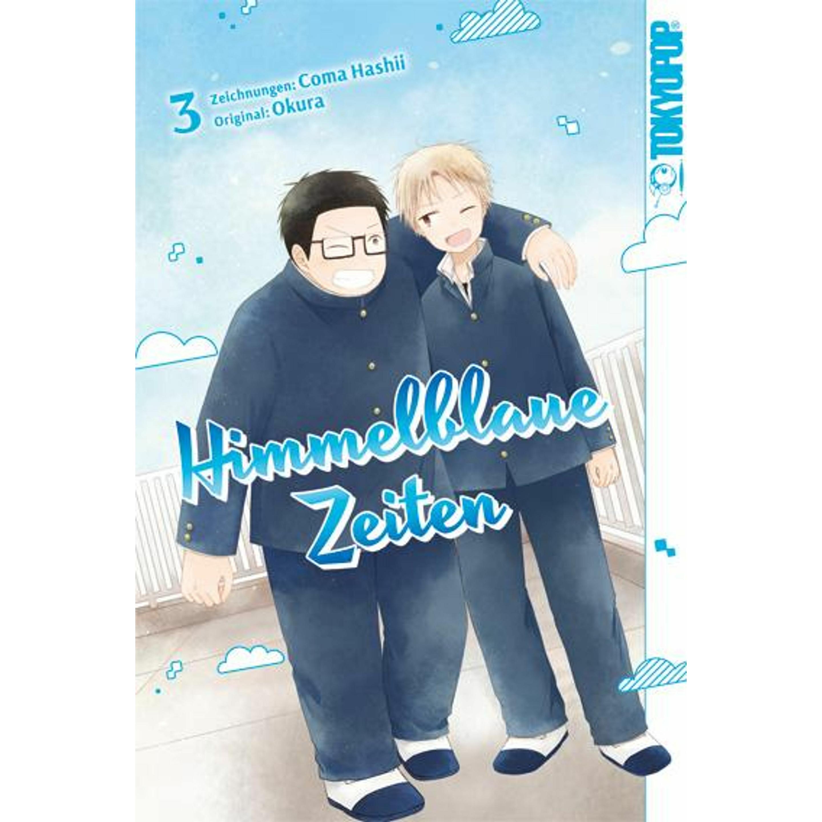 Himmelblaue Zeiten 03, Belletristik von Okura, Benjamin Leimser, Coma Hashii
