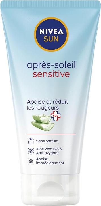 NIVEA SUN AFTER SUN SENSITIVE gel crema sin perfume 175 ml (175 ml, After Sun Gel)
