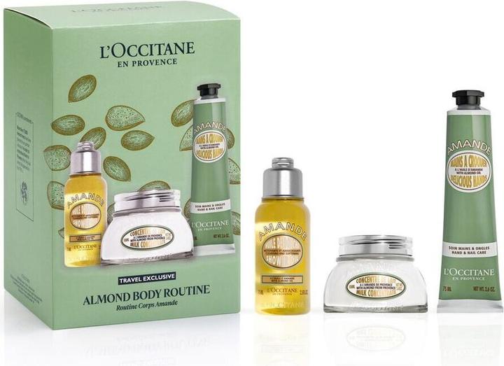 Image du produit L'Occitane en Provence - Coffret cadeau de routine de soin du corps à l'amande (Set soin du corps)