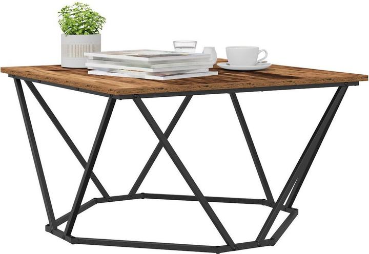 Produktbild VidaXL Couchtisch Altholz 80x80x45 cm Engineered Wood (80 x 80 x 45 cm)