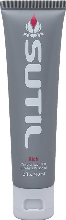 Produktbild Sutil Rich 60ml Gleitgel, hypoallergen, wasserbasiert, pflanzlich mit Horny Goat Weed und Ginseng (60 ml)