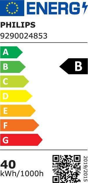 Energielabel Philips Professional TrueForce Core (E40, 7500 lm, 1x)