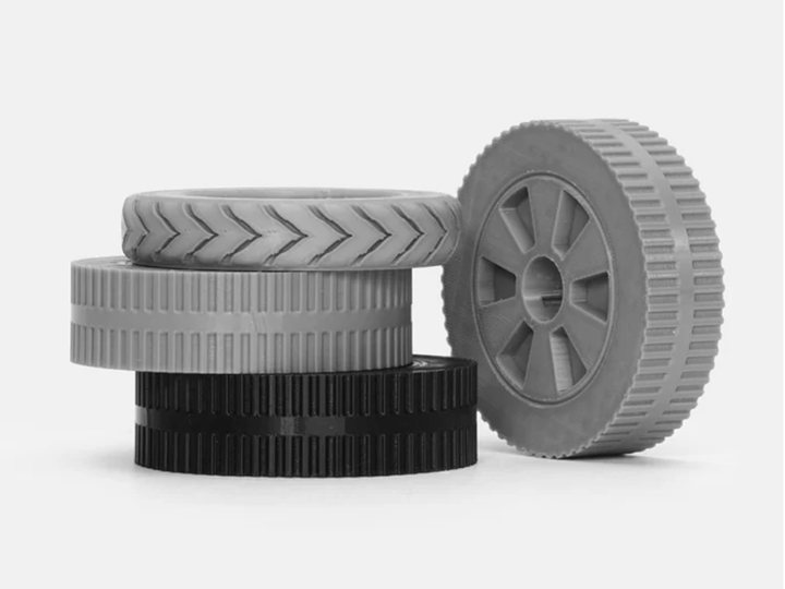 Actual product image Bambu Lab Filament TPU 95A HF grey 1kg (TPU, 1.75 mm, 1000 g, Grey)