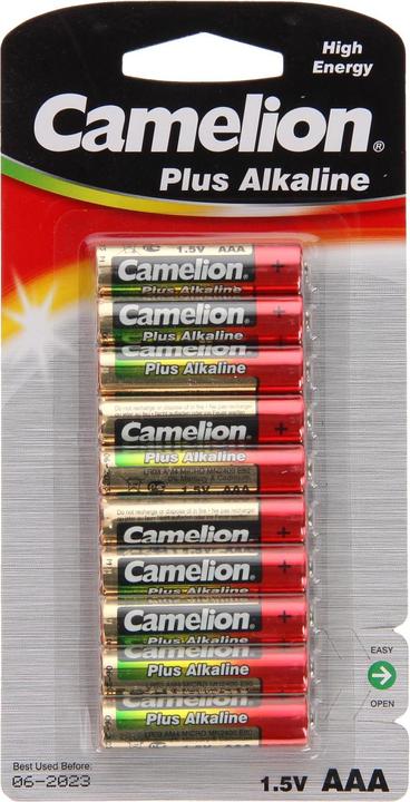 Camelion Micro (AAA) battery Alkaline-Ma (10 pcs., AAA, 1250 mAh)