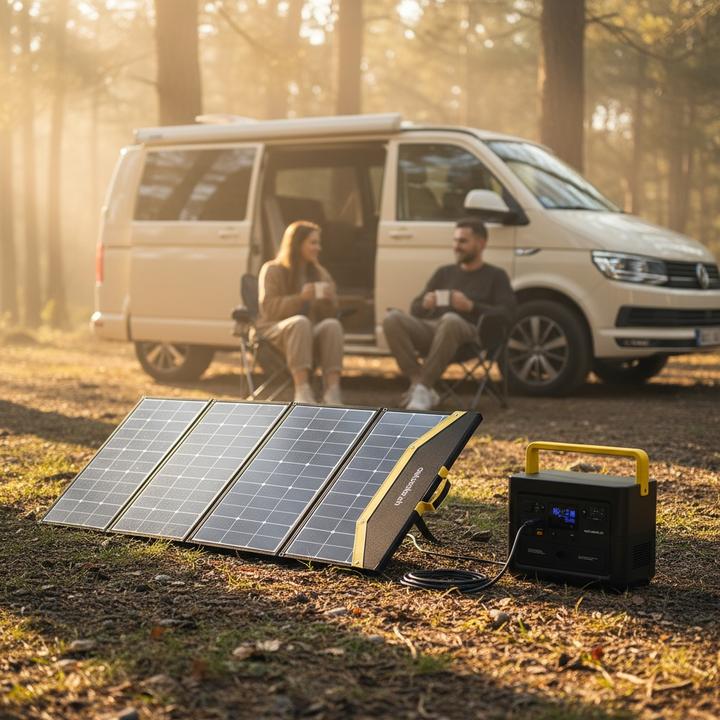 Actual product image Autosolar Solar case 180 W with MPPT charge controller, solar panel (180 W, 6 kg)