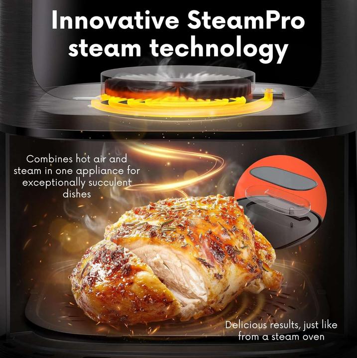 Immagine prodotto Stillstern Steam Pro View Airfryer mit Sichtfenster