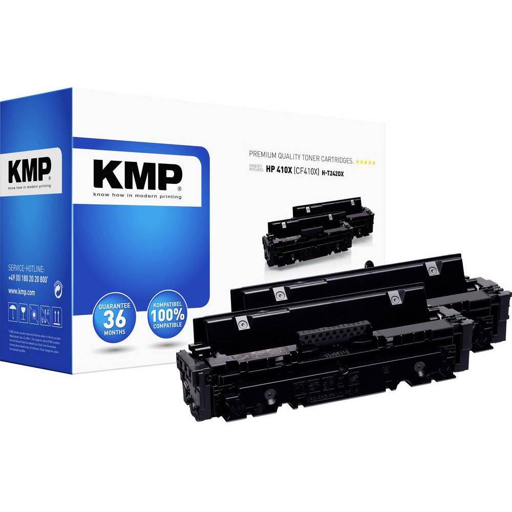 Thumbnail - KMP, Toner, Toner Doublepack H T242XD, Schwarz/Schwarz (BK)