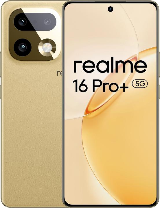 realme 16 PRO PLUS 8+256GB DS 5G MASTER GOLD OEM (256 GB, Gold, Master Gold, 6.80", Dual SIM, 5G)