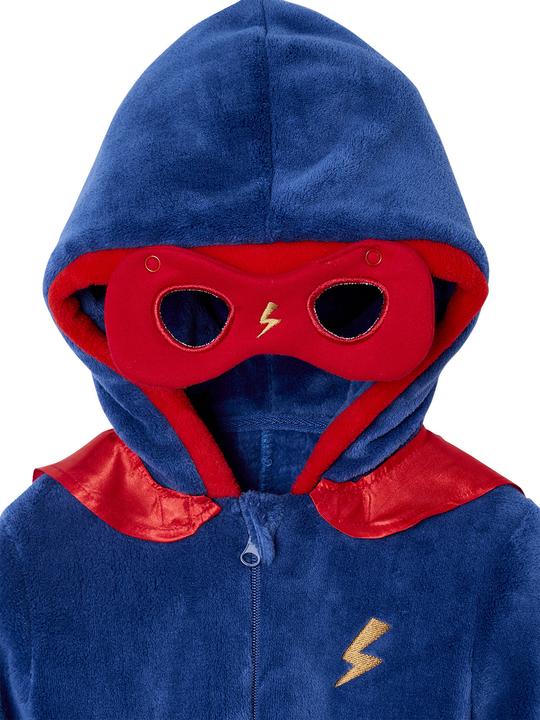 Immagine prodotto Vertbaudet Pigiama da supereroe con mantello e maschera staccabili per ragazzi (110)
