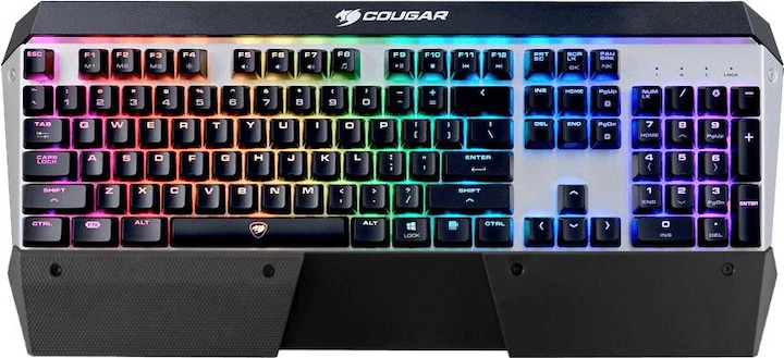 Image du produit Cougar Clavier de jeu Attack X3 RGB, Mécanique, Cherry MX Brown (DE, Filaire)