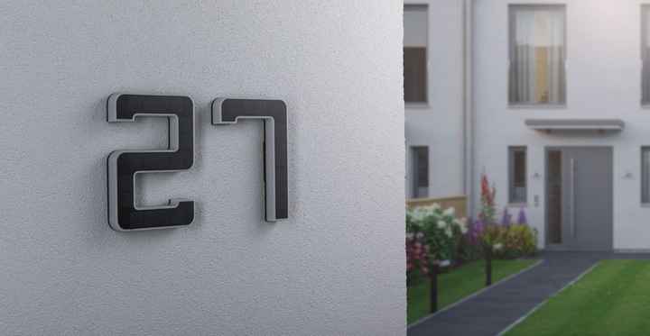 Actual product image Paulmann Solar house number (20 lm, IP44)