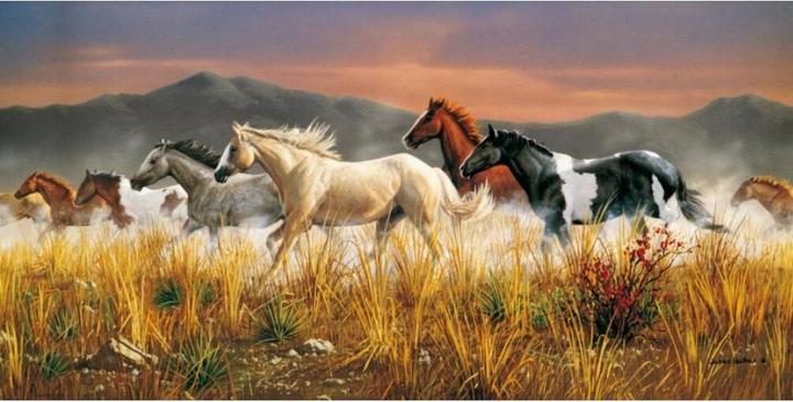 Image du produit Clementoni Chevaux (13200 pièces)