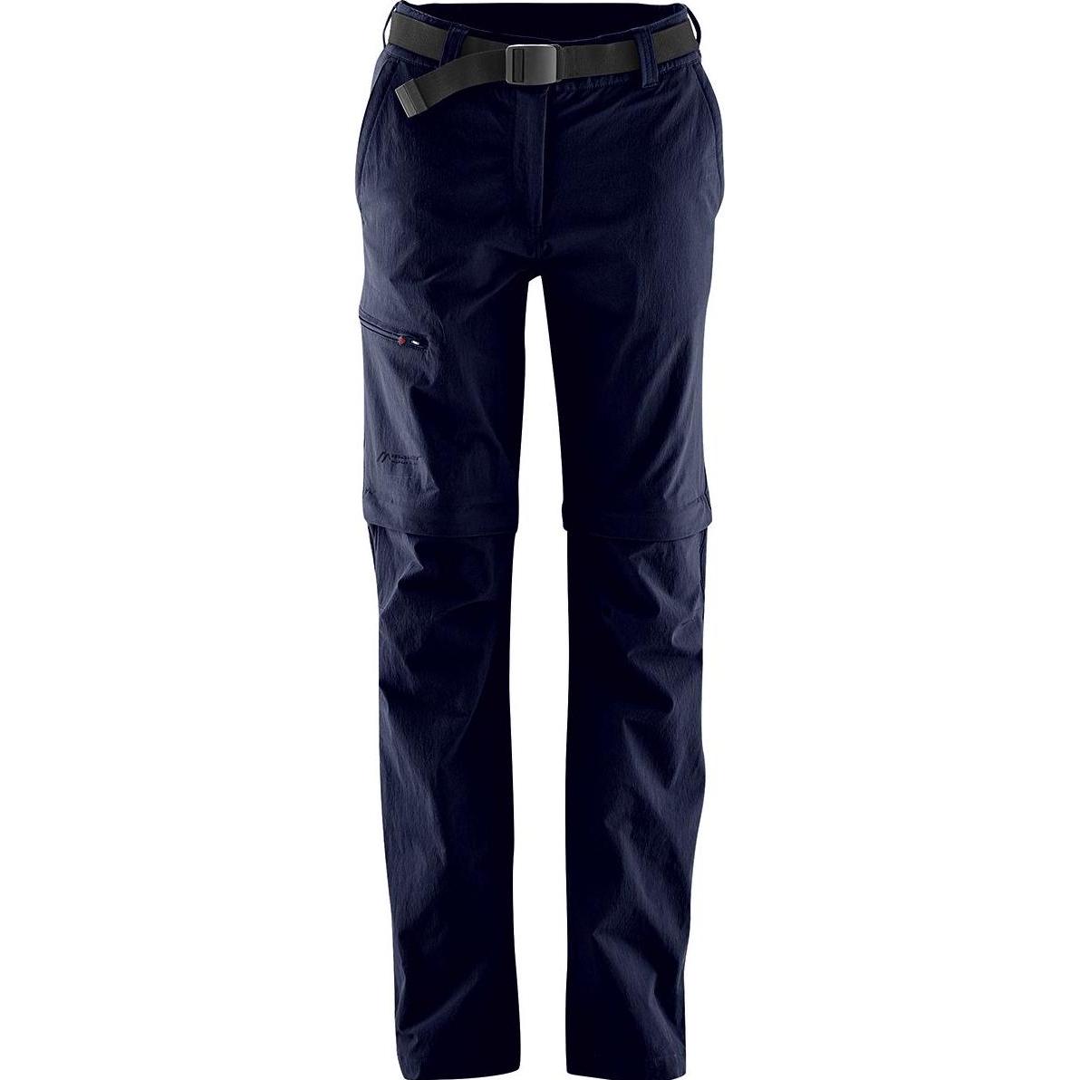 Maier Sports, Damen, Outdoorhose, Nata Zip Off Hose (18), Blau, 18