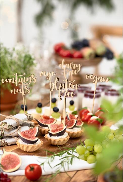 Produktbild Partydeco Sweet table toppers, 14.5-16cm (1 pkt / 1 pc.) (5 Stück)