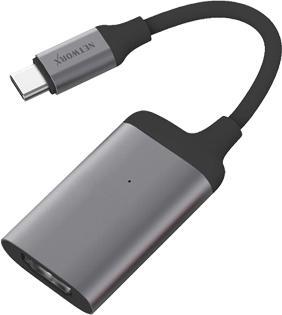 Produktbild Networx HDMI Adapter USB Typ-C auf HDMI Converter MacBook Display Monitor Space Grey (USB Typ-C)