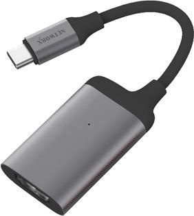 Networx HDMI Adapter USB Typ-C auf HDMI Converter MacBook Display Monitor Space Grey (USB Typ-C)