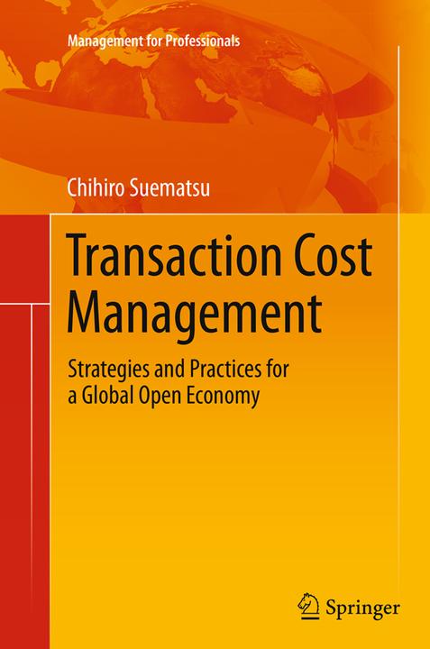 Actual product image Transaction Cost Management (English, Chihiro Suematsu, 2016)