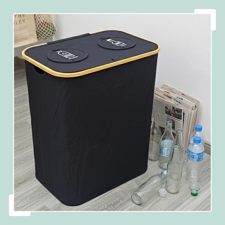 Produktbild Relaxdays Pfandflaschen-Sammelbehälter 2 Fächer (1 x)