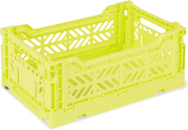Immagine prodotto Aykasa Mini giallo acido (27 x 17 x 11 cm, 4 l)