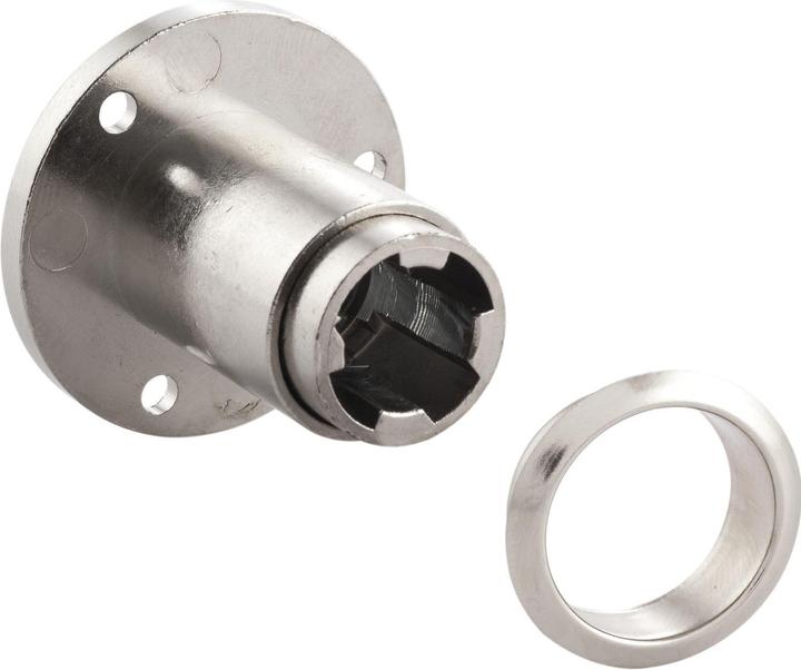 Produktbild Hekna Zylinder Klappenschloss 2102 ø 19 mm, Länge 27 mm, Zamak vernickelt