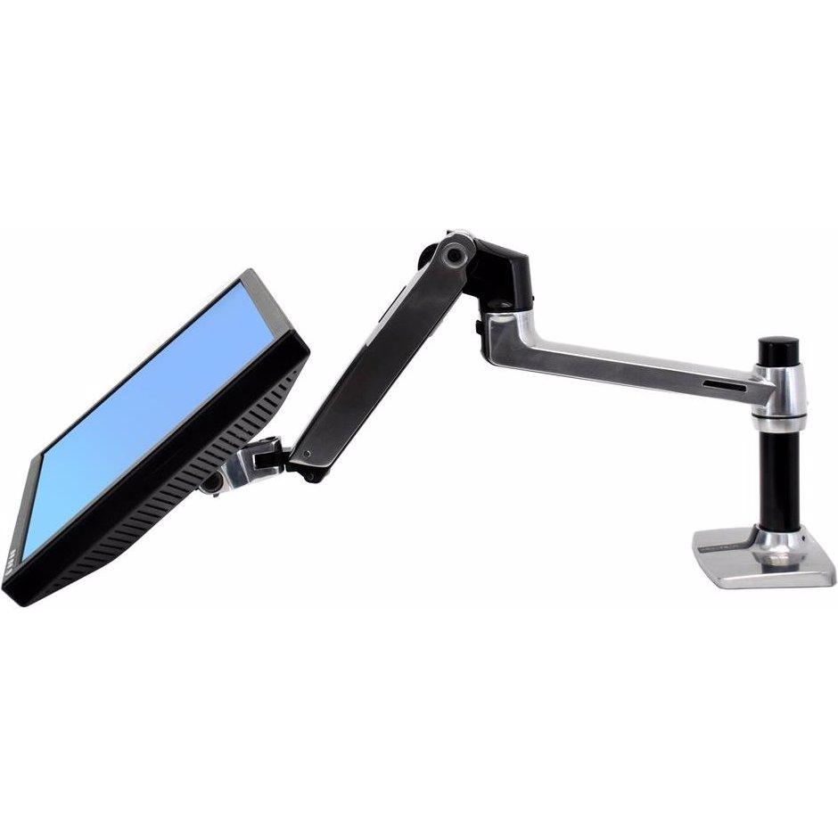 Thumbnail - Ergotron Zusatzarm inkl. Ringsatz für LX Monitor Arm (Tisch, 34"), Monitor Halterung, Weiss