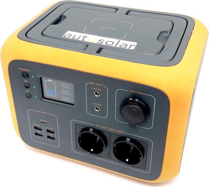 Actual product image Autosolar Powerstation 500 (500 Wh, 0.01 kg)