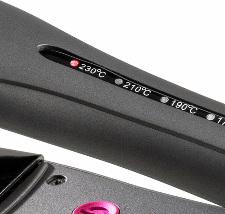 Actual product image Haeger Tourmaline Power Hair Straightener Ceramic 130°C to 230°C (Straightening iron)