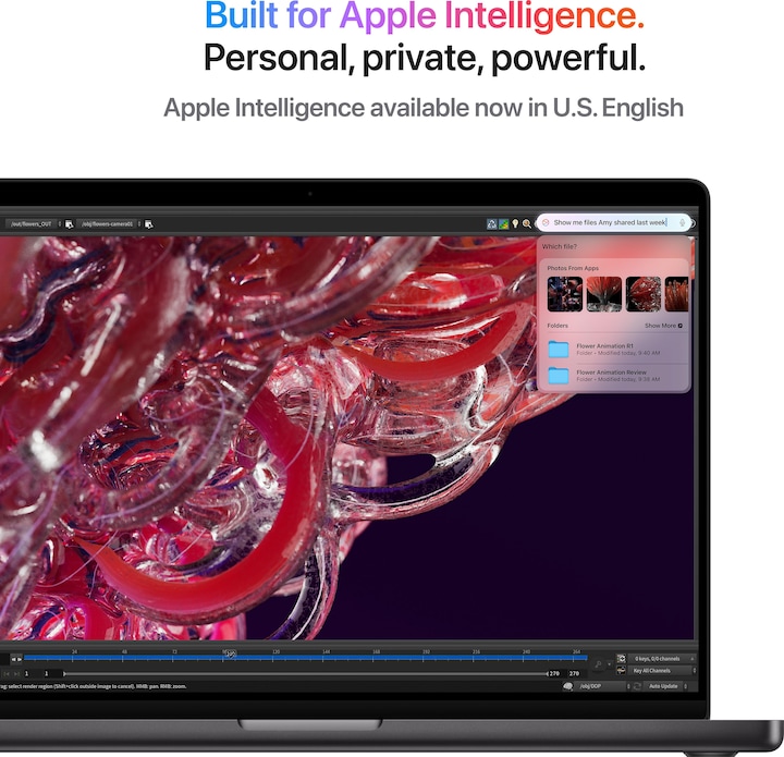 Produktbild Apple MacBook Pro 16 – 2024 (16.20", M4 Pro, 24 GB, 512 GB, DE)