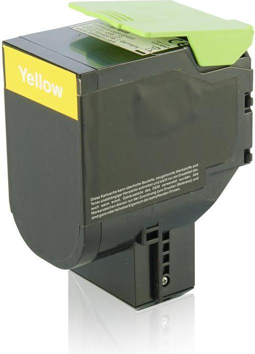 Produktbild Inkadoo Toner kompatibel zu Lexmark 70C20Y0 / 702Y Toner, gelb Gelb (Y)