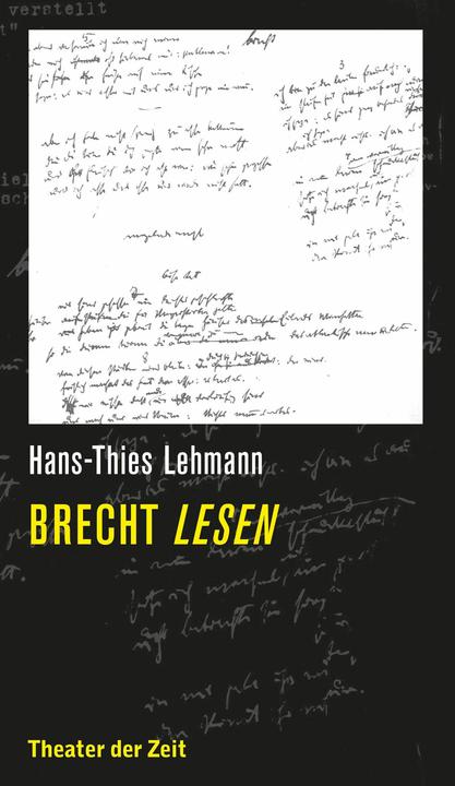 Produktbild Brecht lesen (Deutsch, Hans-Thies Lehmann, 2016)