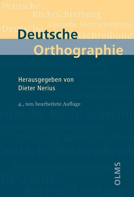 Produktbild Deutsche Orthographie (Deutsch, Dieter Nerius, 2006)