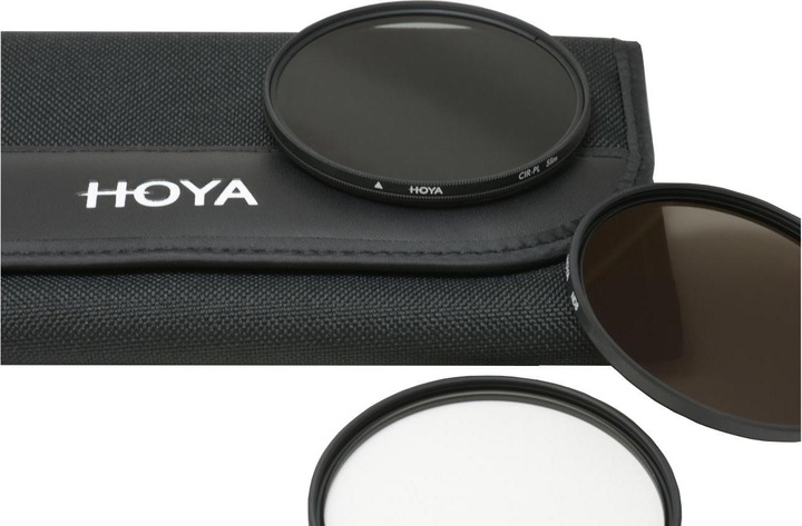 Immagine prodotto Hoya Digital Filter Kit II (UV, CIR-PL & ND8) Filterset (37 mm, Filtro UV, Filtri grigi, Filtri polarizzanti, 37 mm)