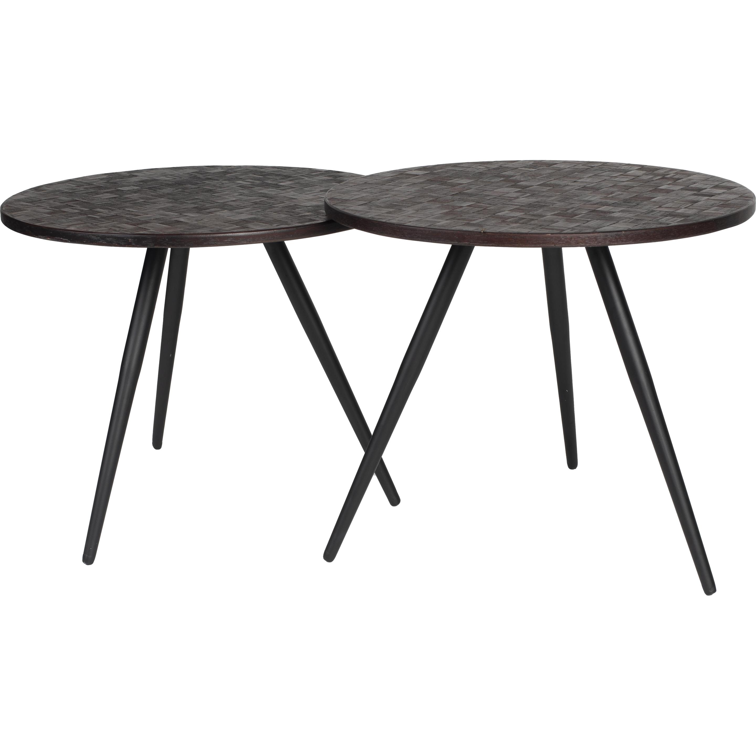 Zuiver, Couchtisch + Beistelltisch, Webster (50 x 50 x 37 cm)