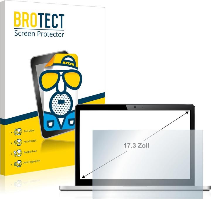 Productafbeelding BROTECT Antireflecterende schermbeschermer mat (17.30", 16:9)
