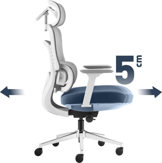 Actual product image Mark Adler Bürostuhl mit Massage Visioner 6.1 Grau