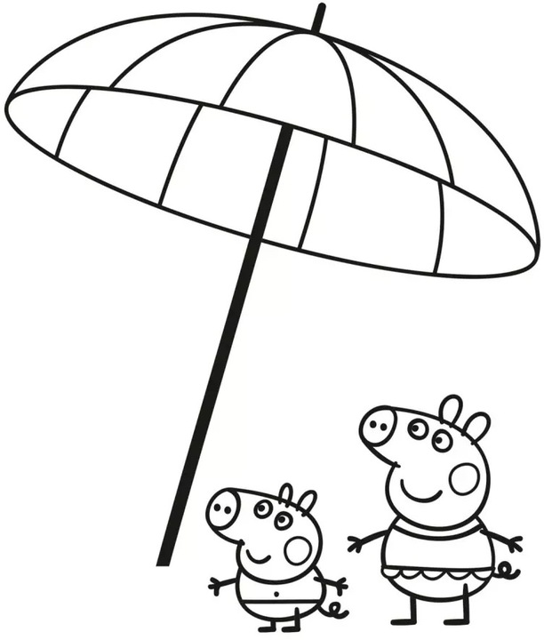 Actual product image Peppa: My big colouring book
