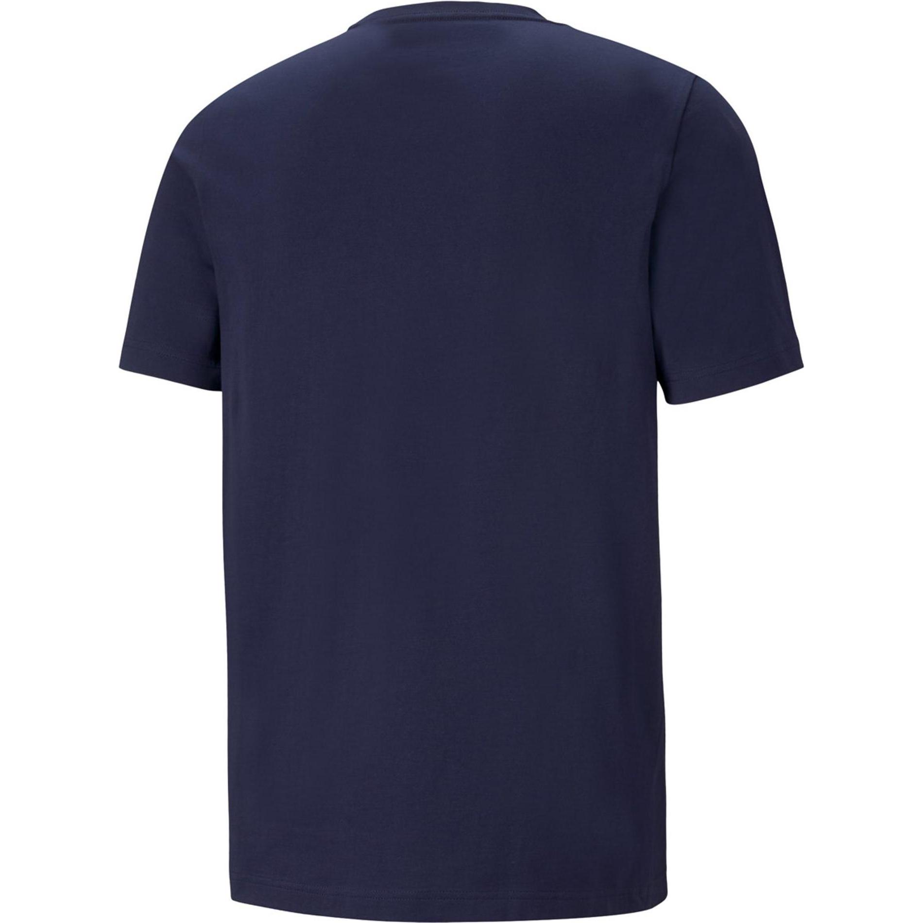Thumbnail - Puma, Herren, Sportshirt, ESS Logo Tee-586666 (XS), Blau, XS