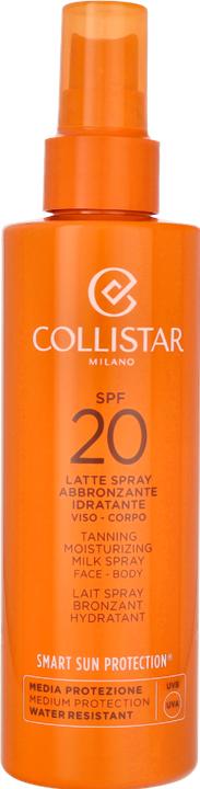 Produktbild Collistar CS Sun - Tanning Moisturizing Milk Spray SPF20 (Sonnenspray, SPF 20, 200 ml)