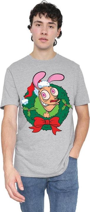 Produktbild Ren & Stimpy TShirt weihnachtliches Design (3XL)