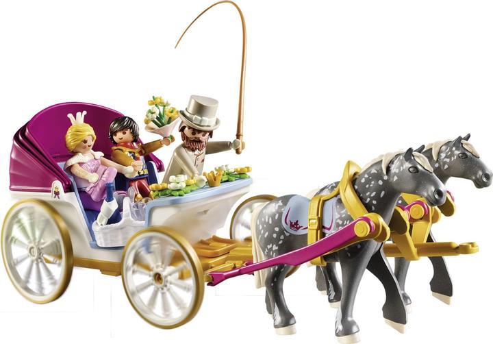 Produktbild Playmobil Romantische Pferdekutsche (70449, Playmobil Princess)