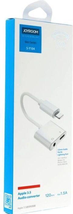 Produktbild Joyroom Apple 3.5mm Audio Power Converter And Lightning Port (Lightning, 3.5mm Klinke, Lightning)