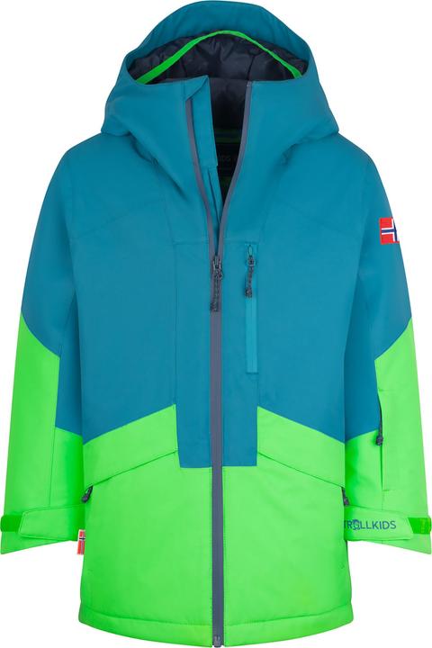 dark marine, Fresh green, Mystic Blue
